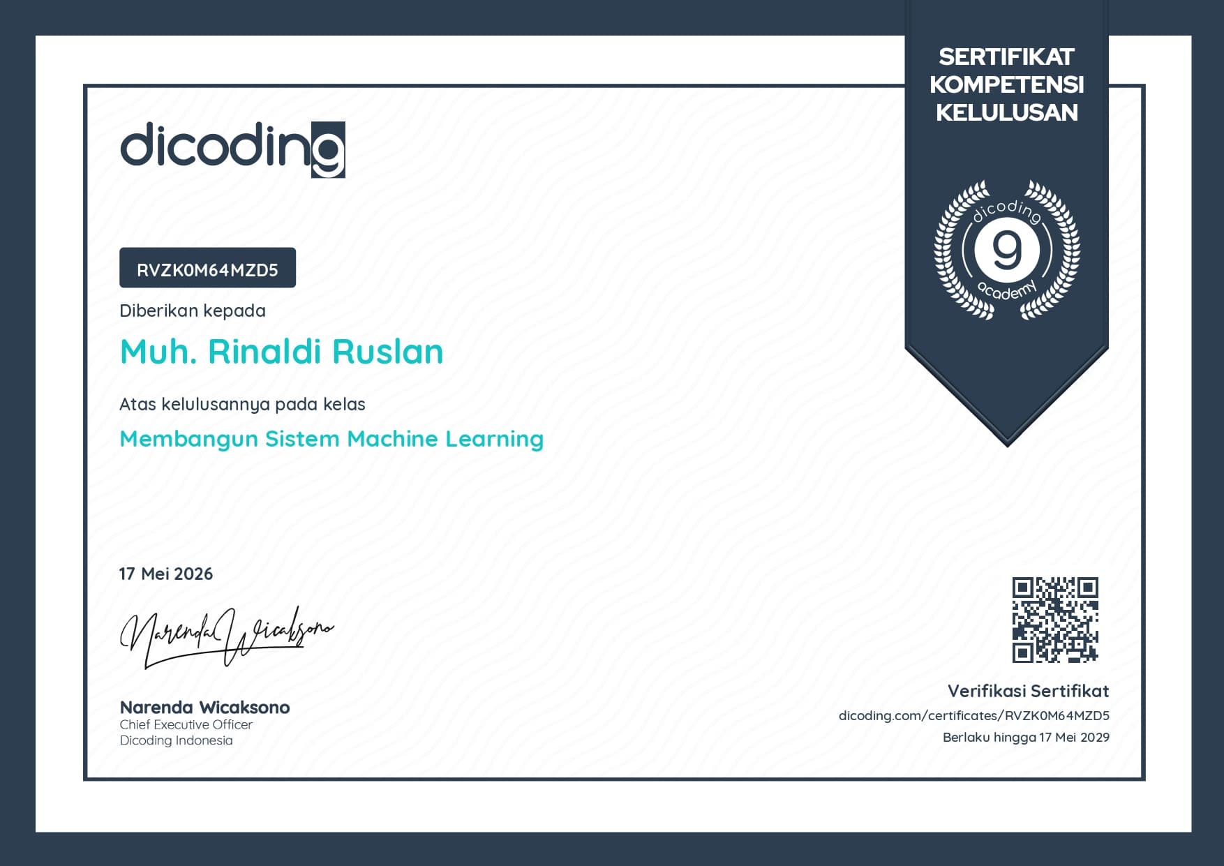 Membangun Sistem Machine Learning (MLOps)